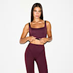 Leggings rectos de tiro alto con panel en V para mujer NikeSKIMS Matte