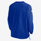 Playera rompevientos de manga larga Nike de la NFL para hombre Buffalo Bills Sideline