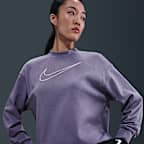 Nike Dri-FIT Get Fit Women's Graphic Crewneck Sweatshirt