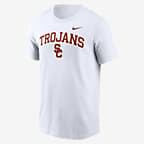 USC Trojans Blitz Men's Nike College T-Shirt - White