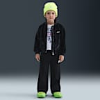 Nike Toddler Faux Fur Bomber Jacket