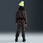 Pants holgados estampados para niña talla grande Nike Sportswear Club Fleece
