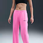 Pantalones deportivos de pierna recta para mujer Nike Sportswear Phoenix Fleece