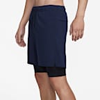 Nike Unlimited 男款 Dri-FIT 7" 二合一多功能短褲