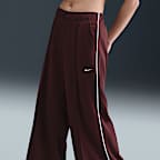 나이키 스포츠웨어 여성 미드라이즈 와이드 레그 트랙 팬츠