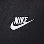 Conjunto de 2 piezas con cinta con logotipos de cierre completo para niños talla pequeña Nike Dri-FIT