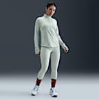 Haut de running deuxième couche Dri-FIT à 1/4 de zip Nike Trail pour femme