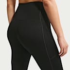 Damskie ciążowe legginsy 7/8 z wysokim stanem i kieszeniami Nike (M) One