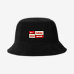 Gorro tipo pescador de fútbol Nike de pana Canada - Negro