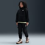 Nike Sportswear Club Fleece Dessuadora amb caputxa folgada i cremallera d'un quart - Nen/a