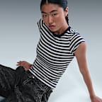 Nike Sportswear Women's Tight Striped T-Shirt