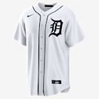 Javier Báez Detroit Tigers Men's Nike MLB Replica Jersey - White
