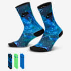 Chaussettes mi-mollet Nike x LEGO® Collection Everyday Essentials (3 paires) - Multicolore