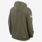 Duke 2025 Military Appreciation Men's Nike Dri-FIT College Pullover Hoodie