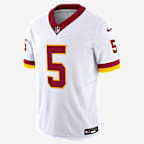 Jersey Nike Dri-FIT de la NFL Limited para hombre Jayden Daniels Washington Commanders - Blanco