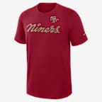 San Francisco 49ers Rivalries Collection Slub Men's Nike Dri-FIT NFL T-Shirt - Red