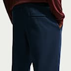 Pants de tejido Fleece con dobladillo abierto para hombre Nike Club