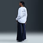 Pants deportivos de tiro medio y pierna amplia para mujer Nike Sportswear