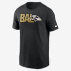 Baltimore Ravens Local Essential Men's Nike NFL T-Shirt - Black