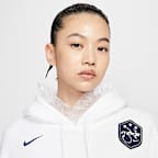 Nike Sportswear Women's Oversized Cropped French Terry Pullover Hoodie