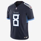 Will Levis Tennessee Titans Men's Nike Dri-FIT NFL Limited Jersey - Navy