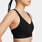 ナイキ インディ ハイサポート ウィメンズ パッディド アジャスタブル スポーツブラ