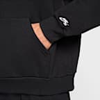 เสื้อสเก็ตบอร์ดมีฮู้ดผ้าฟลีซแบบสวม Nike SB