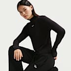 Nike Sportswear Chill Knit Women's Mid-Rise Lightweight Open-Hem Pants