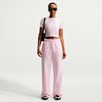 Playera cropped para mujer Nike Sportswear Chill Knit