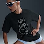 Nike After Dark Tour Women's Oversized Short-Sleeve Graphic T-Shirt