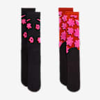 Nike Everyday Plus Cushioned Crew Socks (2 Pairs)