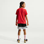 Shorts de básquetbol Nike Dri-FIT para niños talla grande