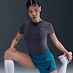 Nike One Swoosh Women's Dri-FIT Mid-Rise Loose 7.5cm (approx.) Brief-Lined Running Shorts