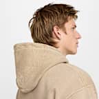 Sudadera con gorro sin cierre de tejido Fleece para hombre Nike Solo Swoosh