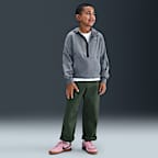 Nike Sportswear City Utility EasyOn Older Kids' Half-Zip Fleece Hoodie