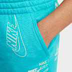 Shorts de French Terry para niños talla grande Nike Sportswear Club