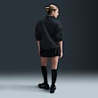 Oversized, hyggelig Nike Sportswear Collection-sweatshirt med 1/4-lynlås og logo til kvinder