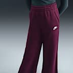 Pants de pierna ancha para niña Nike Sportswear Club Fleece