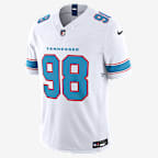 Jeffery Simmons Tennessee Titans Men's Nike Dri-FIT NFL Limited Jersey - White