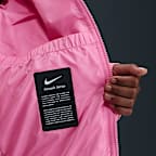 Chamarra acolchada holgada Nike Sportswear Therma-FIT para niños talla grande Swoosh