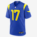 Jersey Nike de la NFL Game para hombre Kyren Williams Los Angeles Rams - Royal