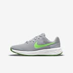Light Smoke Grey/Dark Smoke Grey/Chrome/Green Strike