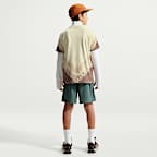 Playera de básquetbol para niños talla grande Nike