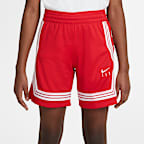 Shorts de básquetbol para niña talla grande Nike Fly Crossover