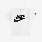 Nike Futura Little Kids' Evergreen T-Shirt - White