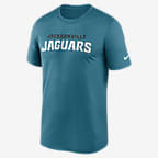 Nike Dri-FIT Wordmark Legend (NFL Jacksonville Jaguars) Men's T-Shirt - Teal