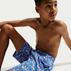 Nike Swim Breaker Big Kids' (Boys') 7" Brief-Lined Volley Short