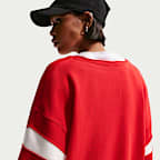 Nike Sportswear Club Fleece Women's Oversized V-Neck Sweatshirt