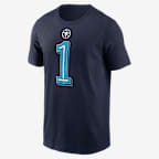 Cam Ward Tennessee Titans Rivalries Collection Men's Nike NFL T-Shirt - Navy