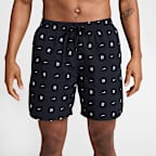 Shorts de vóleibol de 18 cm con forro completo para hombre Nike Swim Breaker